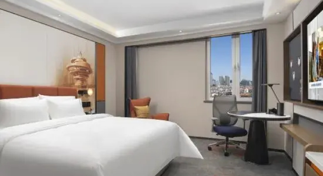 Двухместный номер Superior Qingdao May Fourth Square Olympic Sailing Center Hampton by Hilton Hotel