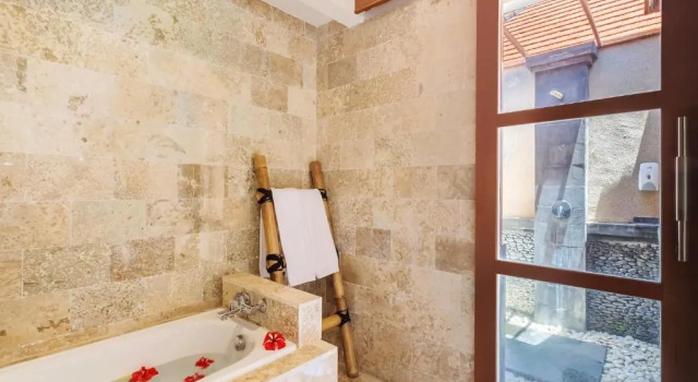 Двухместный номер Deluxe с видом на море Adi Assri Beach Resorts And Spa Pemuteran