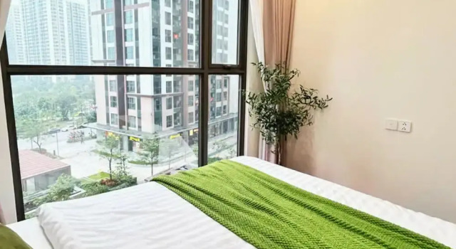 Апартаменты Deluxe c 1 комнатой с балконом и с видом на парк Vinhomes Ocean Park Apartment Ha Noi - 20 October Homestay