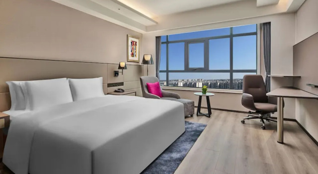 Двухместный номер Lounge Access High Floor Premium Crowne Plaza Beijing International Airport by IHG
