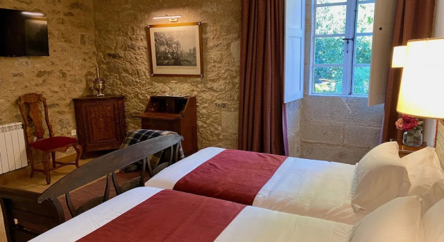 Номер Superior Hotel Pazo de Bieite