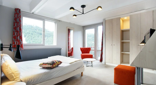 Двухместный номер Standard с балконом Hôtel Club MMV Le Flaine