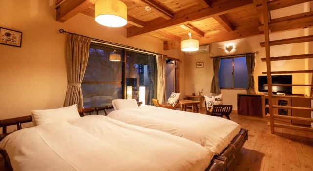 Hanare no Yado Hanagokoro, Book Hotel SPA-hoteller i Minamioguni, SPA