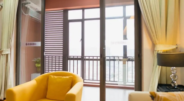 Номер Standard Huizhou Qu Wo Jia Shang Pin Apartment