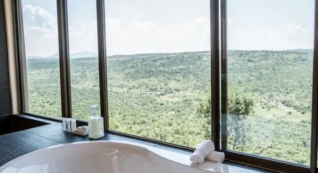 Люкс Presidential с красивым видом из окна Umzolozolo Private Safari Lodge & Spa