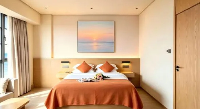 Семейный люкс с видом на море Chenhui Business Hotel (Hainan International Convention and Exhibition Center)