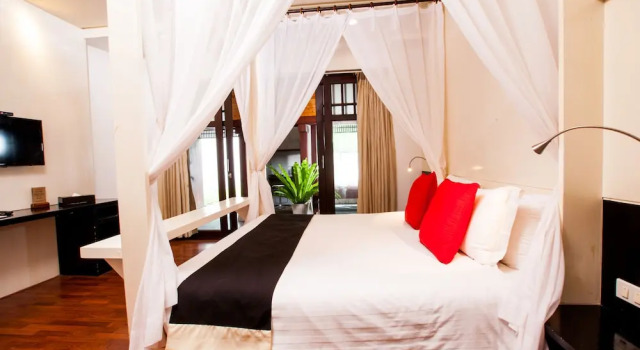 Вилла c 1 комнатой с балконом Pao Jin Poon Beach Front Villa