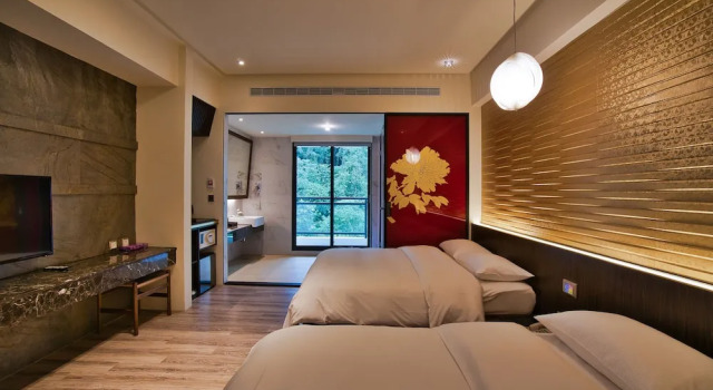 Двухместный семейный номер Standard Taihe sun and the moon hostel