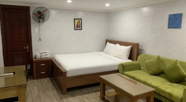 Студия Цокольный этаж Atlas Hotel & Apartments