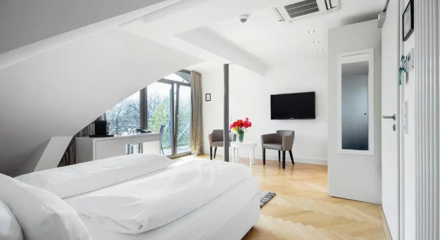 Двухместный номер Deluxe с частичным видом на море Hotel Seehof