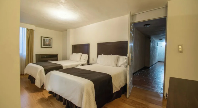 Standart çift kişilik oda Hotel Argento Zacatecas