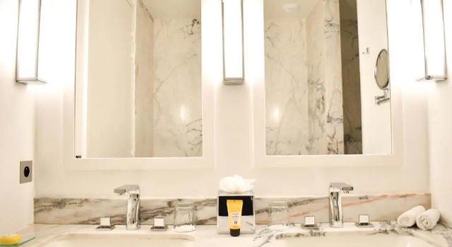 Двухместный номер Deluxe с видом на море Hôtel Les Roches Blanches Cassis