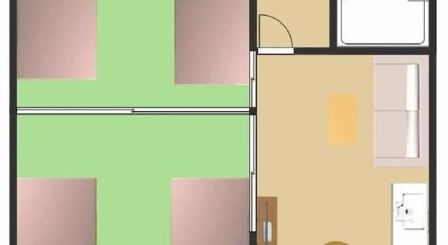 Номер Standard Namba Sunshine Apartment