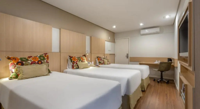Трёхместный номер Superior Mercure São Paulo Nações Unidas