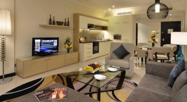 Апартаменты c 1 комнатой Gulf Executive Residence