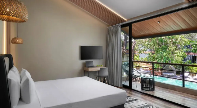 Номер Executive c 1 комнатой с видом на бассейн Avataara Resort & Spa