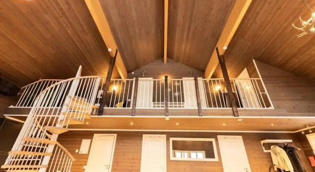 New big cabin with a stunning view