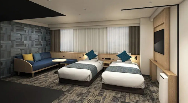 Трёхместный номер Standard HOTEL MYSTAYS Nagoya Sakae -Renewed in September 2026 All Guest Rooms & Breakfast