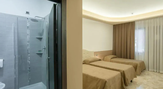 Трёхместный номер Standard с видом на сад Hotel Boomerang