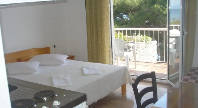 Студия с балконом и с видом на море Apartments San Giorgio