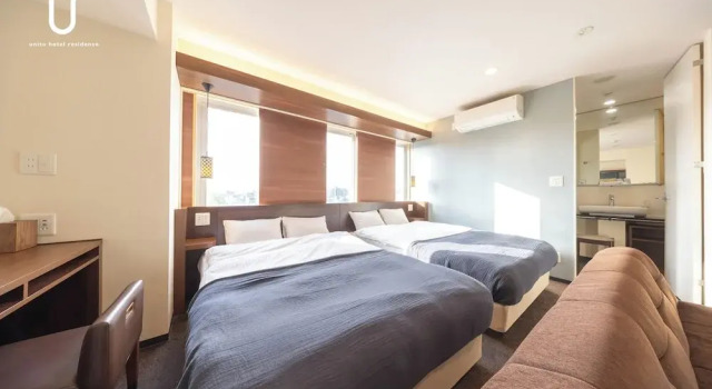 Номер Deluxe unito hotel residence Kyoto Station North