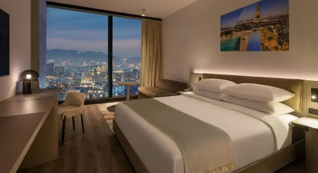 Двухместный номер с видом на город AC Hotel by Marriott Downtown Los Angeles