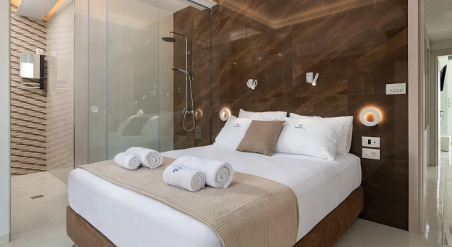 Полулюкс с 2 комнатами с видом на океан Rhodes SkyLine Suites