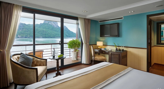 Двухместный люкс Halong CAPELLACRUISE - Member of Lyra cruise collection