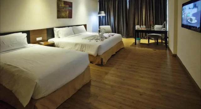 Трёхместный номер Deluxe Cathayana Hotel Kuantan