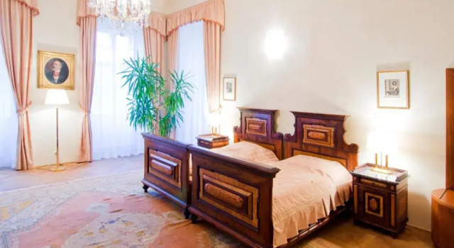 Luksusowy dwuosobowy pokój Château Liblice