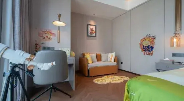 Двухместный семейный номер Standard Howard Johnson by Wyndham Life Chenghua Chengdu