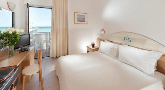 Трёхместный номер Standard с балконом Hotel Gabbiano