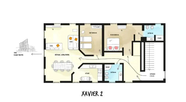 Апартаменты Alp Apartments - Xavier