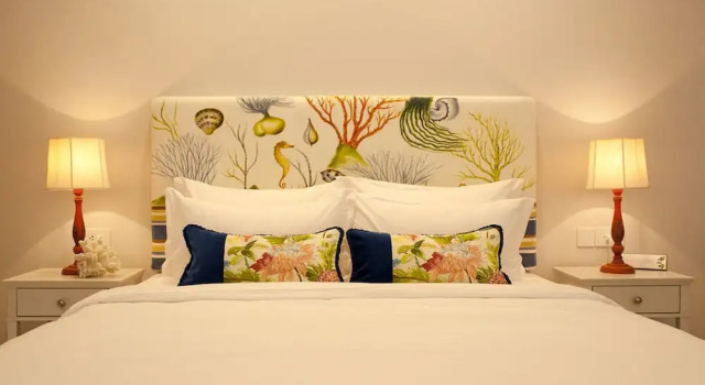 Номер Deluxe с балконом и с видом на бассейн Villa Aria Boutique Muine