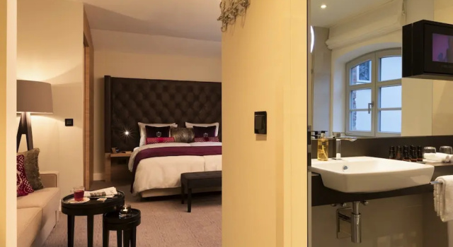 Двухместный люкс Hotel Brunnenhaus Schloss Landau