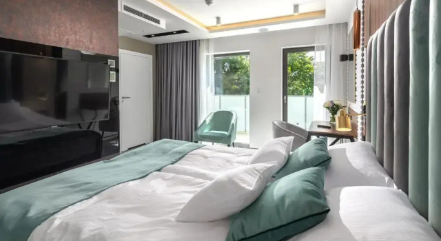 Двухместный номер Deluxe с балконом Love Sopot Residence
