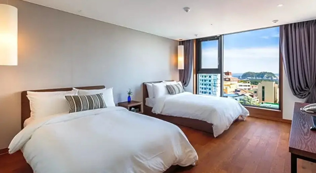 Двухместный номер Premier с видом на море Hotel Alegria Seogwipo