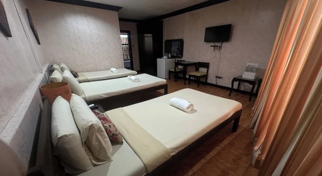 Трёхместный номер Standard с балконом D'Japanese Tunnel Family Resort