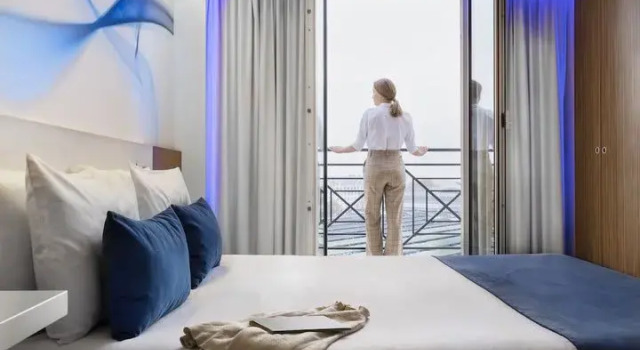 Кровать в общем номере Timhotel Paris du Gare du Nord