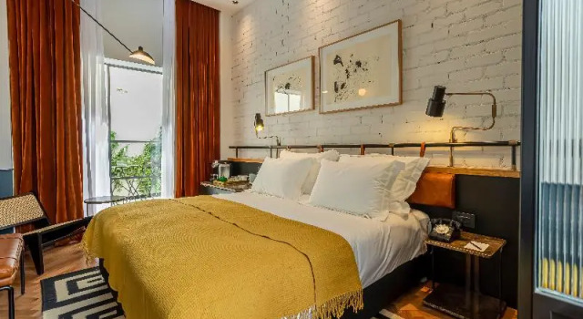 Habitación doble con balcón Backstage Hotel - an Atlas Boutique Hotel