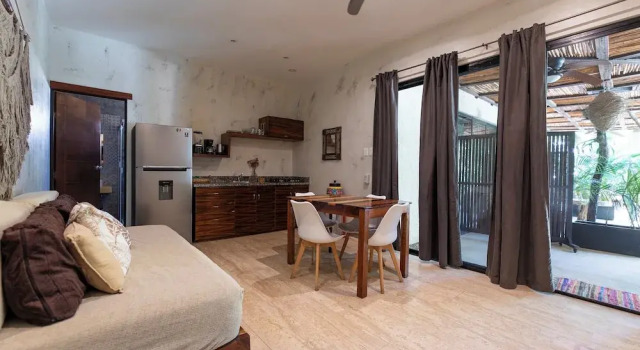 Семейные апартаменты с красивым видом из окна Trece Lunas Tulum - Enchanted Resort
