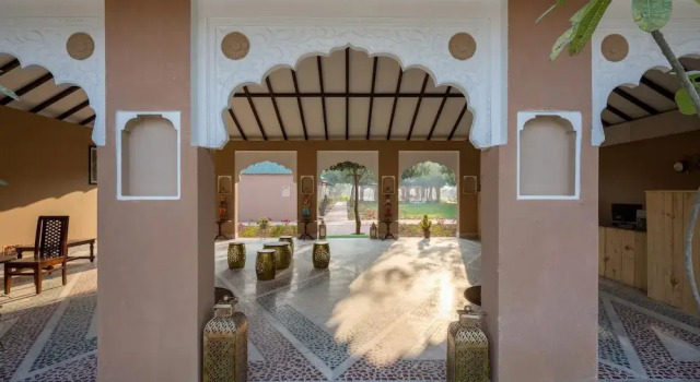 Ranthambhore Aangan, Забронировать Курортный отель Отели штата Раджастхана с парковкой, Парковка