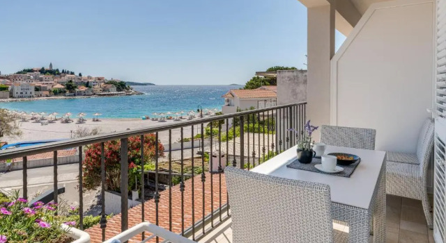 Апартаменты c 1 комнатой с видом на море Residence Bepi Malugio