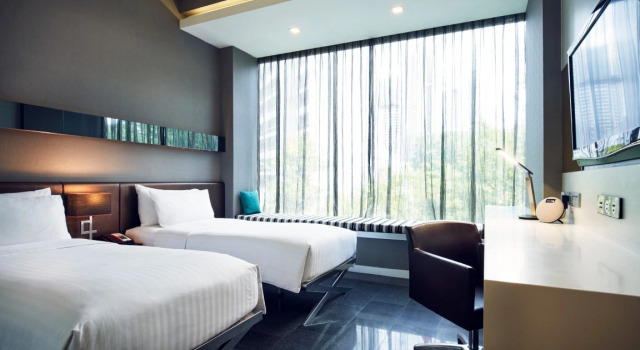 Deluxe Kahden hengen huone The Quincy Hotel by Far East Hospitality