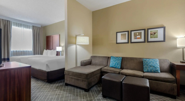 Четырёхместный люкс Comfort Suites Waco North - Near University Area