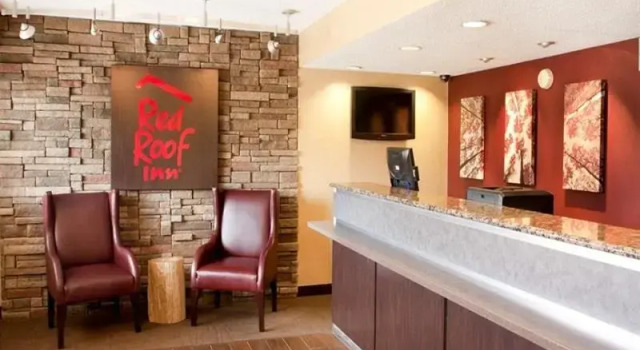 Кровать в общем номере Red Roof Inn Washington DC - Columbia/Fort Meade
