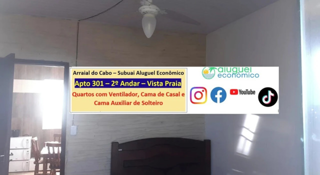 Апартаменты Arraial do Cabo - Subuai Village - Aluguel Econômico