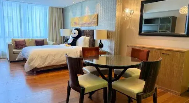 Семейный люкс c 1 комнатой The Sandalwood Beijing Marriott Executive Apartments
