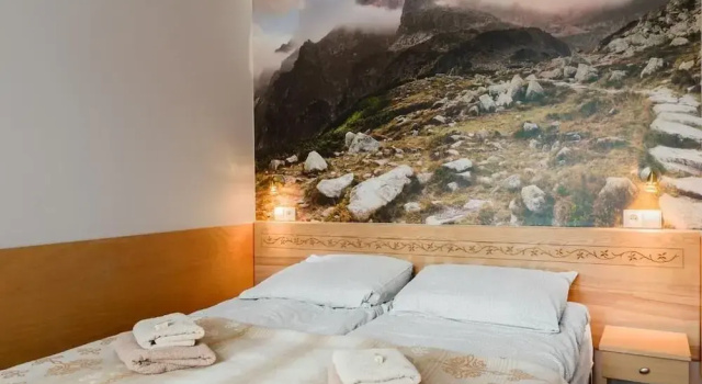 Standard Twin room with balcony and with mountain view AMI Zakopane