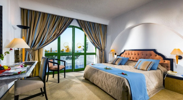 Двухместный номер Standard с балконом и с видом на сад Hasdrubal Thalassa & Spa Port El Kantaoui